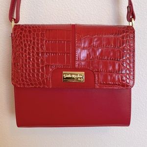 Small Red Leather Purse | Made in Italy